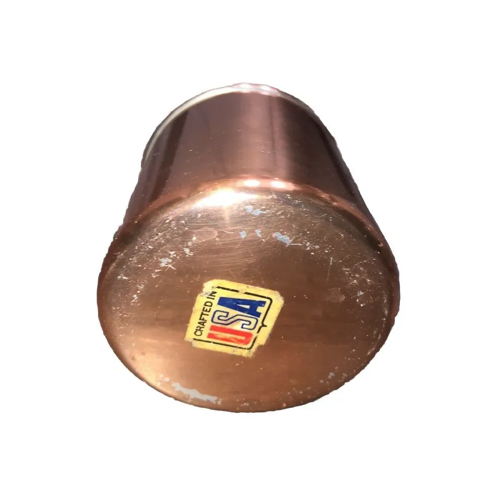 Vintage De La Cuisine Cheese‎ Shaker Copper Tone Made In USA
